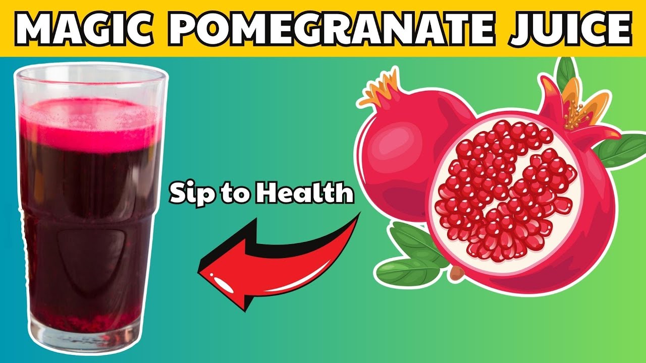 health benefits of pomegranate juice